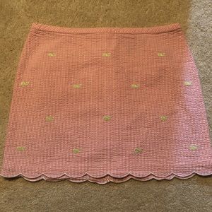 Seersucker Vineyard Vines Skirt